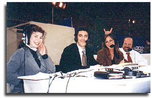 Announcers: Alina, Terry Gannon, Peggy Fleming and Dick Button.