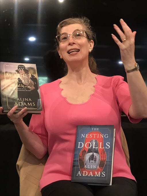 Alina speaking about Historical Fiction books